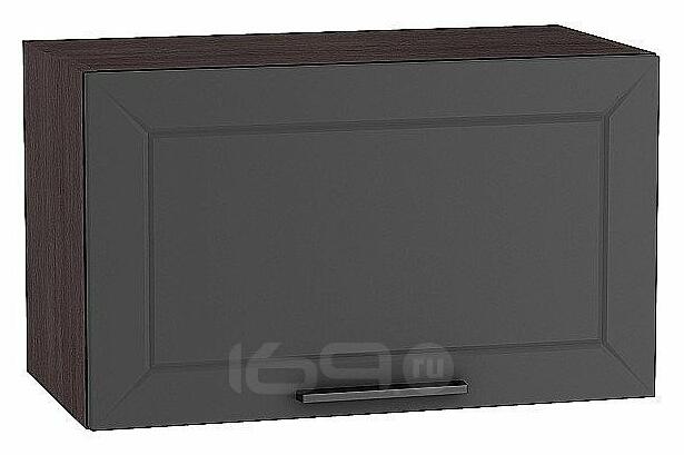 Шкаф верхний горизонтальный Глетчер Маренго Силк Graphite 358*600*318