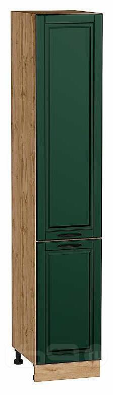 Шкаф пенал с 2-мя дверцами Дублин Special Green/Дуб Вотан 2132*400*574