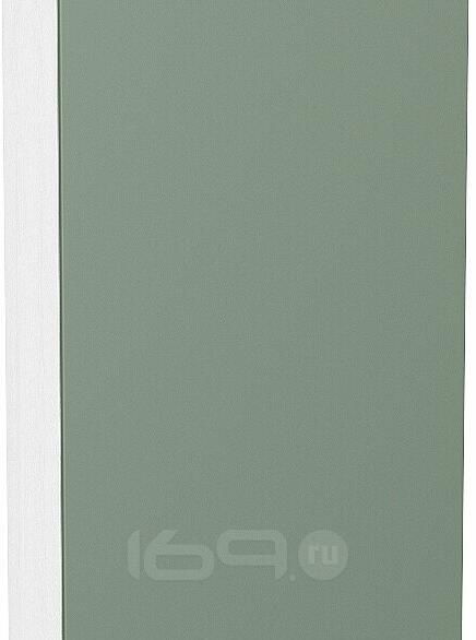 Шкаф верхний с 1-ой дверцей Фьюжн В 509 Silky Mint-Белый