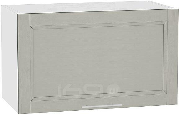 Шкаф верхний горизонтальный Сканди ВГ 600 Grey Softwood-Белый