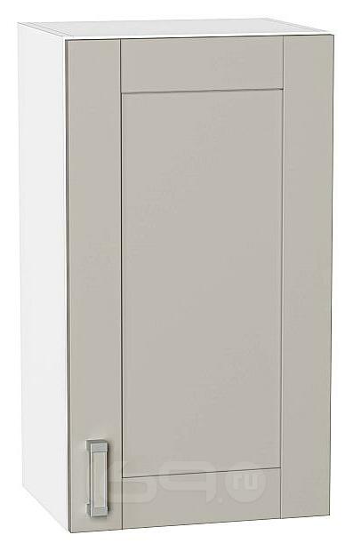 Шкаф верхний с 1-ой дверцей Лофт Grey Silk/Белый 716*400*320