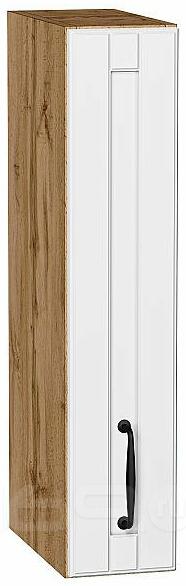 Шкаф верхний бутылочница Дублин Special White/Дуб Вотан 716*150*318