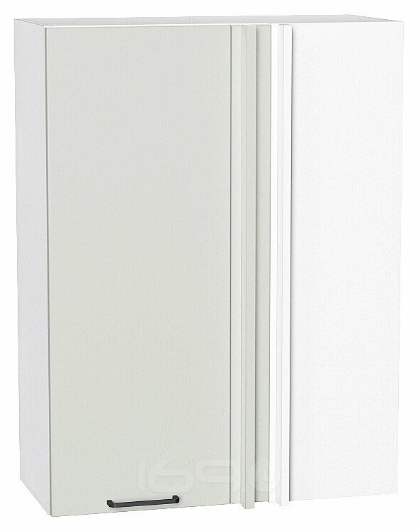 Шкаф верхний прямой угловой Флэт Cashmere In 2S/Белый 920*690*345