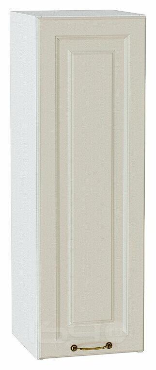 Шкаф верхний с 1-ой дверцей Ницца Агат/Белый 920*300*318