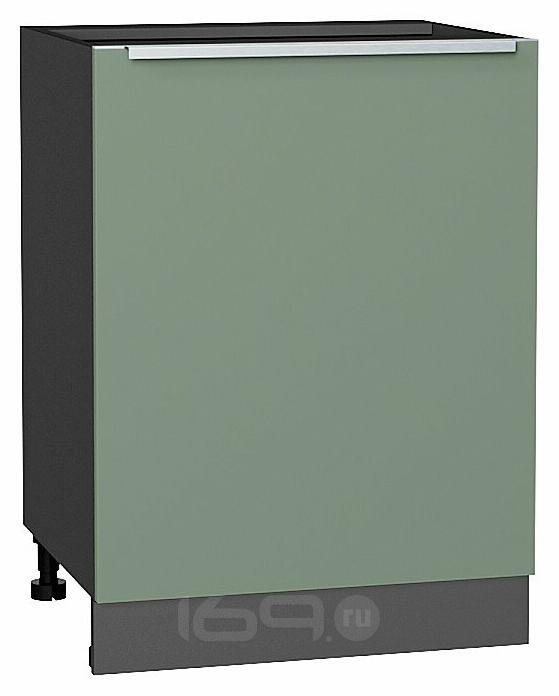 Шкаф нижний с 1-ой дверцей Фьюжн Silky Mint Graphite 816*600*480
