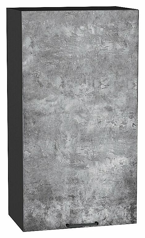 Шкаф верхний с 1-ой дверцей Флэт Temple Stone 2S/Graphite 920*500*318