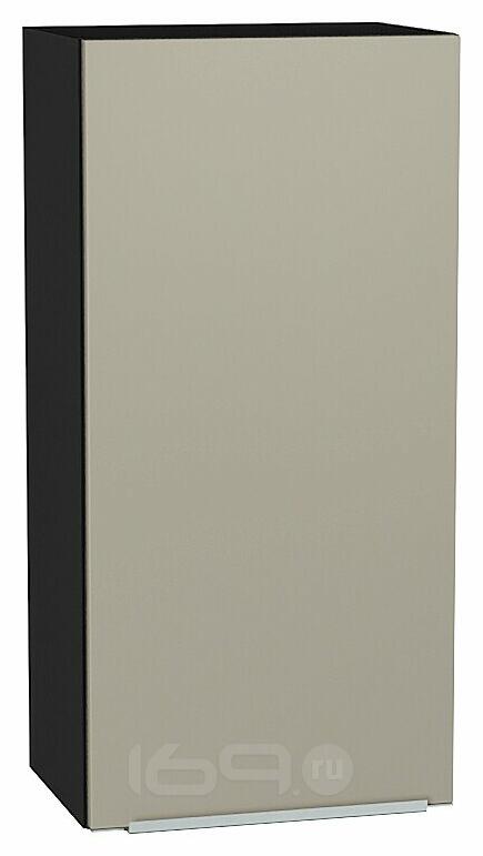 Шкаф верхний с 1-ой дверцей Фьюжн Silky Grey Graphite 920*450*320