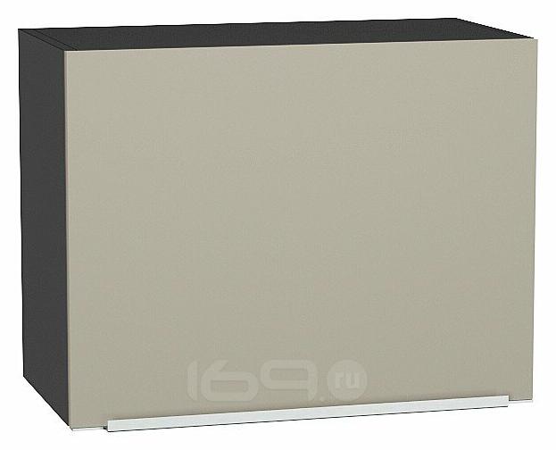 Шкаф верхний горизонтальный Фьюжн Silky Grey Graphite 460*600*318