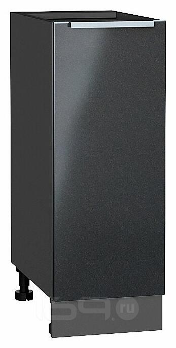 Шкаф нижний с 1-ой дверцей Фьюжн Anthracite Graphite 816*300*480