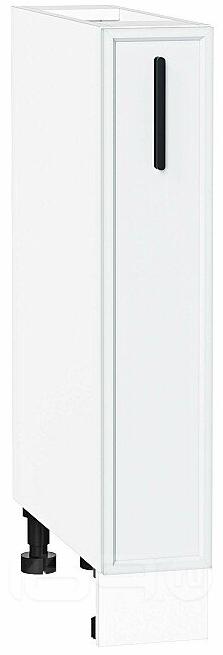Шкаф нижний бутылочница Фрейм White Silk/Белый 816*150*484
