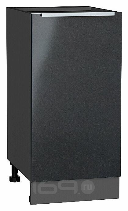 Шкаф нижний с 1-ой дверцей Фьюжн Anthracite Graphite 816*400*480