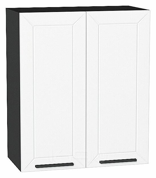 Шкаф верхний с 2-мя дверцами Глетчер Айленд Силк Graphite 716*600*318