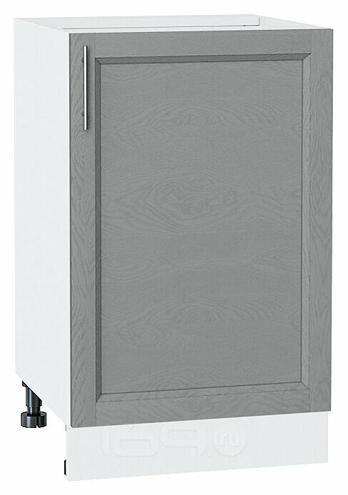 Шкаф нижний с 1-ой дверцей Сканди Grey Softwood Белый 816*500*480