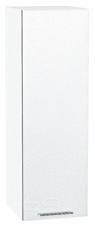 Шкаф верхний с 1-ой дверцей Валерия-М Белый металлик Белый 920*300*318