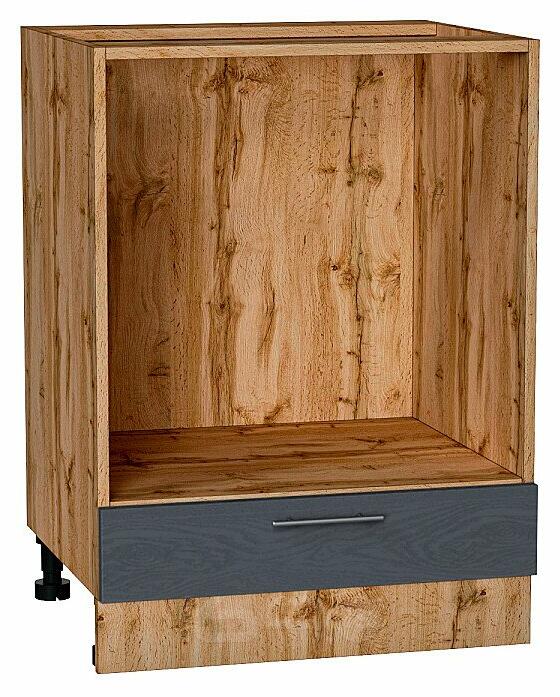 Шкаф нижний под духовку Сканди Graphite Softwood Дуб Вотан 816*600*476