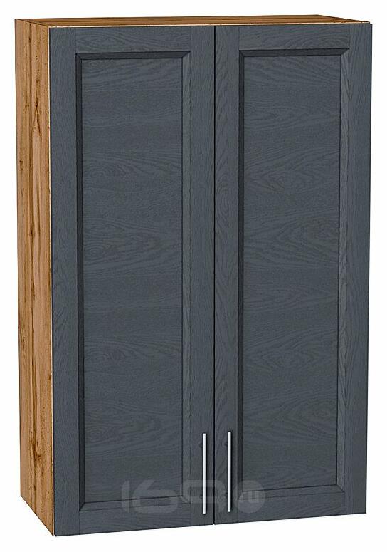 Шкаф верхний с 2-мя дверцами Сканди Graphite Softwood Дуб Вотан 920*600*320