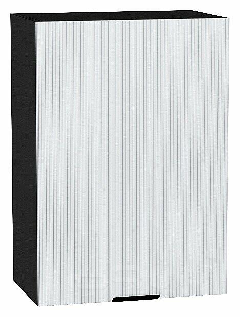 Шкаф верхний с 1-ой дверцей Евро Лайн Белый / Graphite 716*500*318