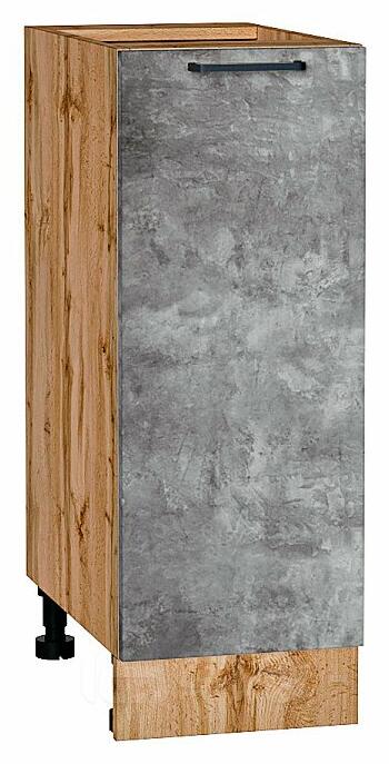 Шкаф нижний с 1-ой дверцей Флэт Temple Stone 2S/Дуб Вотан 816*300*478