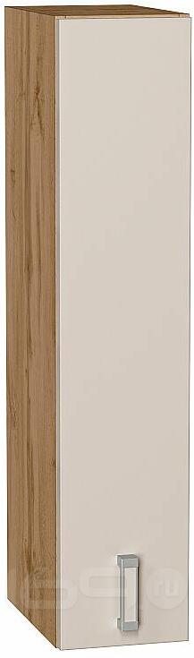 Шкаф верхний бутылочница Лофт Cream Silk/Дуб Вотан 920*200*320
