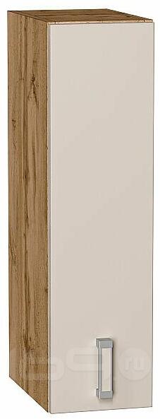 Шкаф верхний бутылочница Лофт Cream Silk/Дуб Вотан 716*200*320