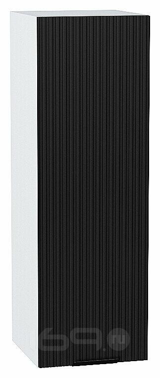 Шкаф верхний с 1-ой дверцей Евро Лайн Антрацит / Graphite 920*300*318