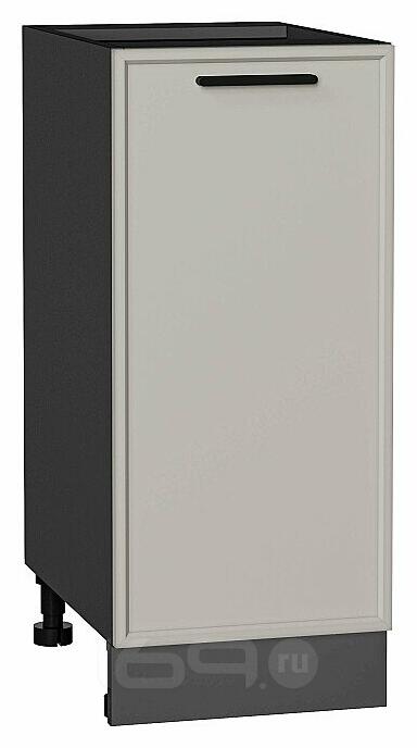 Шкаф нижний с 1-ой дверцей Фрейм Grey Silk Graphite 816*350*484