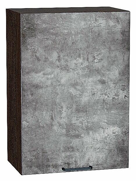 Шкаф верхний с 1-ой дверцей Флэт Temple Stone 2S/Graphite 716*500*318