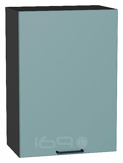 Шкаф верхний с 1-ой дверцей Флэт Grey-green In 2S/Graphite 716*500*318