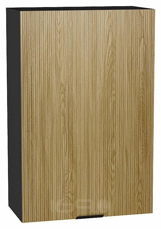 Шкаф верхний с 1-ой дверцей Евро Лайн Дуб песочный/Graphite 920*600*318