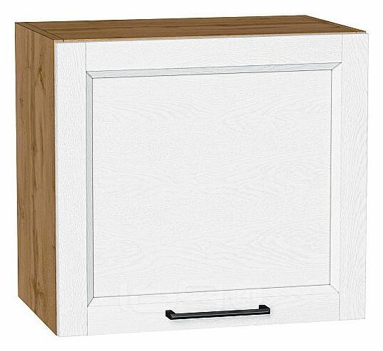 Шкаф верхний горизонтальный Сканди White Silkwood/Дуб Вотан 460*500*320