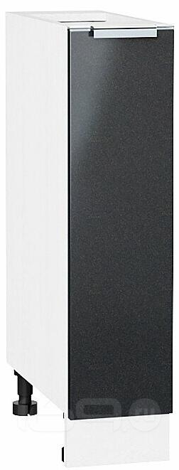 Шкаф нижний бутылочница Фьюжн Anthracite Белый 816*200*480