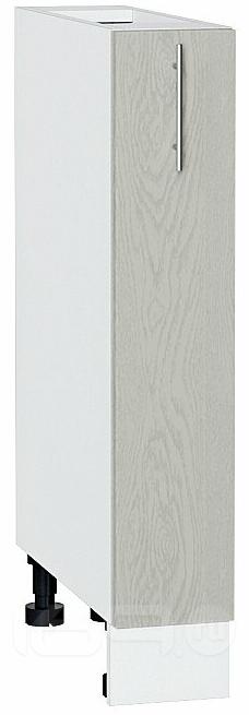 Шкаф нижний бутылочница Сканди Cappuccino Softwood Белый 816*150*480