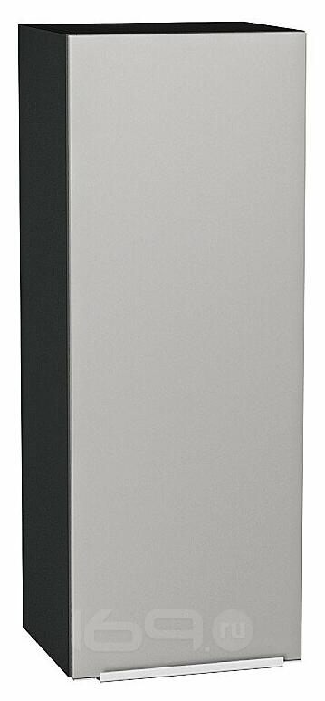Шкаф верхний с 1-ой дверцей Фьюжн Silky Light Grey Graphite 920*350*320