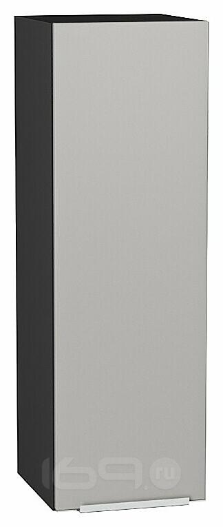 Шкаф верхний с 1-ой дверцей Фьюжн Silky Light Grey Graphite 920*300*320
