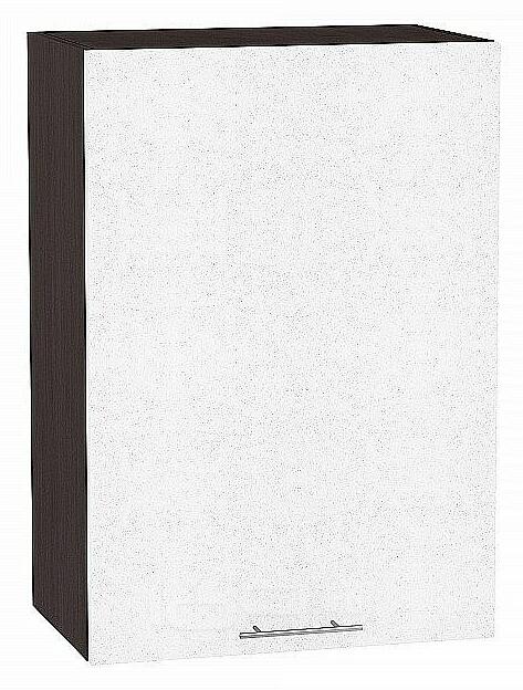 Шкаф верхний с 1-ой дверцей Валерия-М Белый металлик Graphite