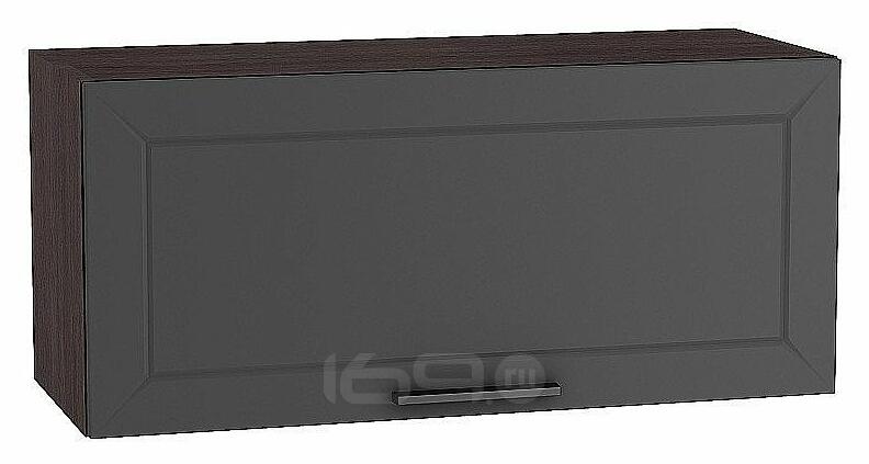 Шкаф верхний горизонтальный Глетчер Маренго Силк Graphite 358*800*318