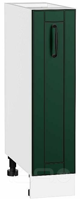 Шкаф нижний бутылочница Дублин Special Green/Белый 816*200*478