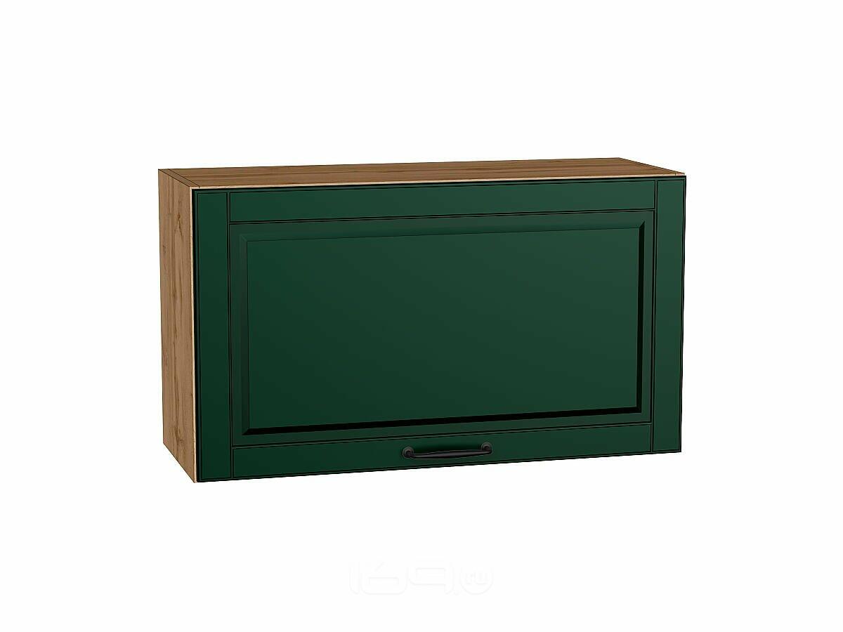 Шкаф верхний горизонтальный Дублин Special Green/Дуб Вотан 460*800*318