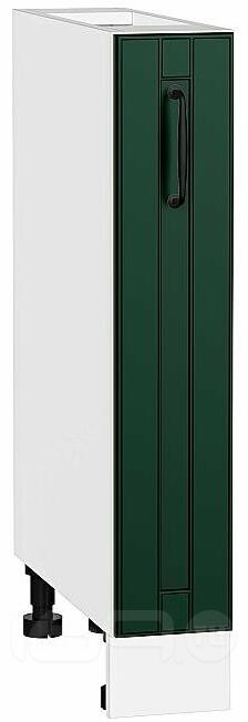 Шкаф нижний бутылочница Дублин Special Green/Белый 816*150*478
