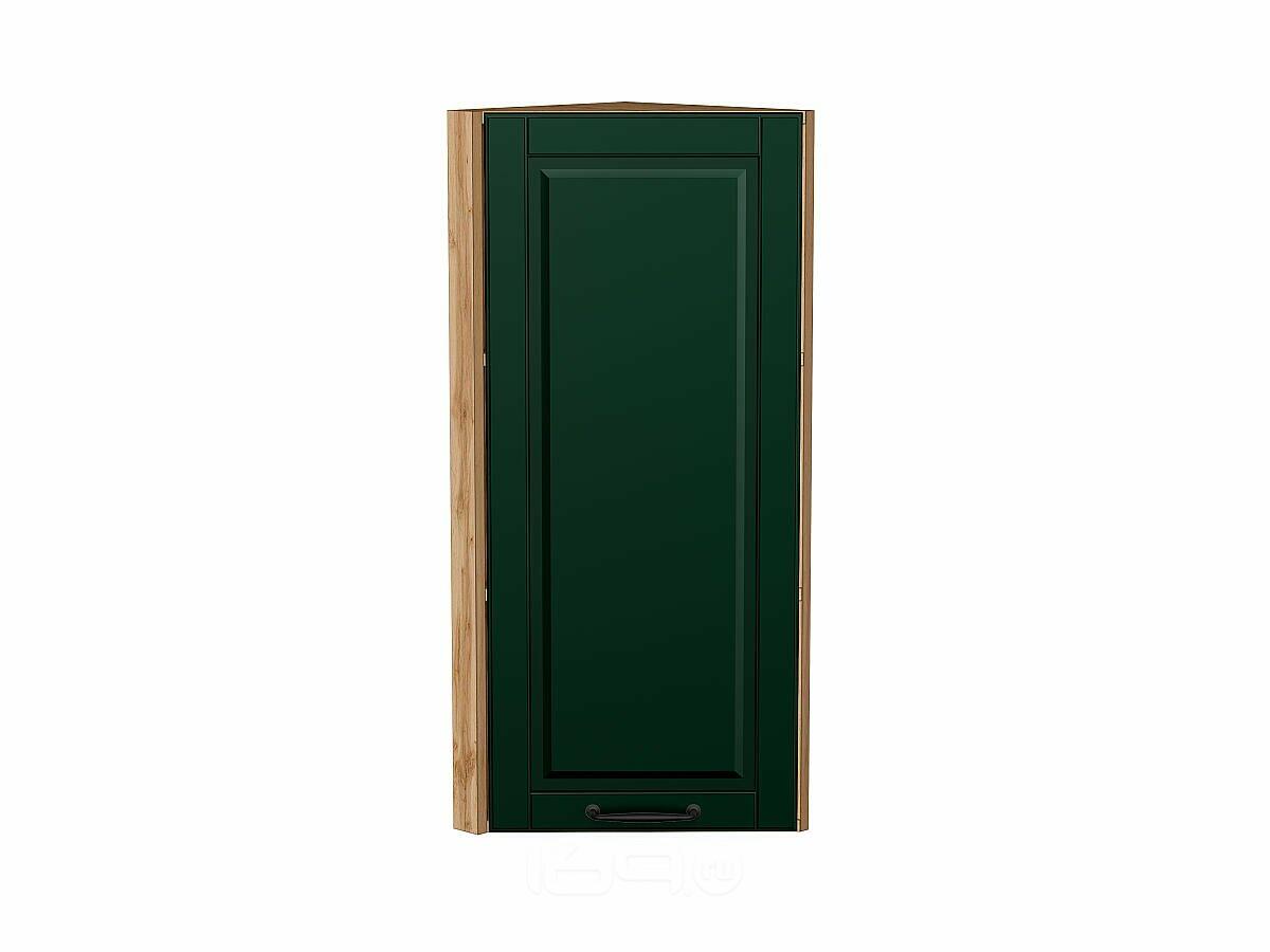 Шкаф верхний торцевой Дублин Special Green/Дуб Вотан 920*300*304
