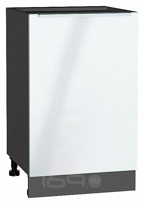 Шкаф нижний с 1-ой дверцей Фьюжн Angel Graphite 816*500*480