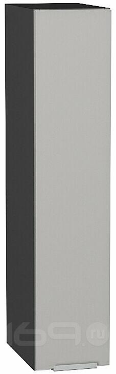 Шкаф верхний бутылочница Фьюжн Silky Light Grey Graphite 920*200*320