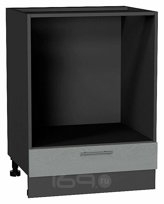 Шкаф нижний под духовку Сканди Grey Softwood Graphite 816*600*476