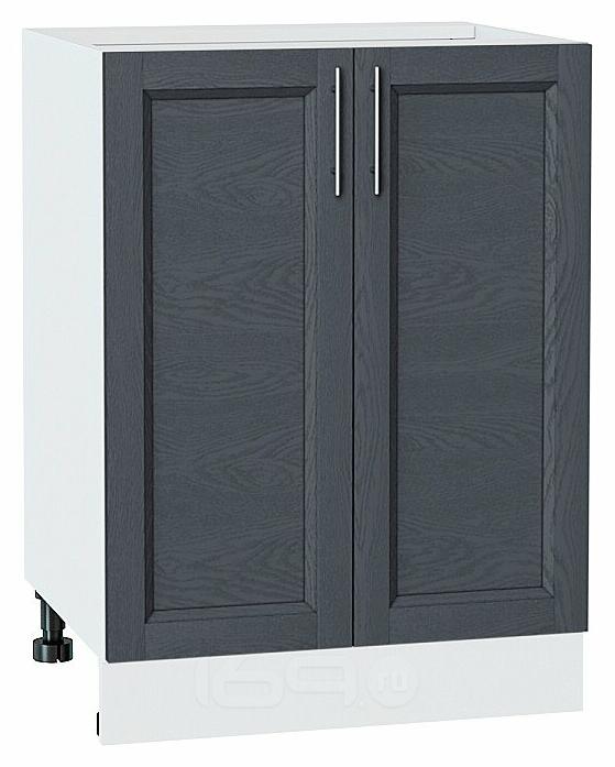 Шкаф нижний с 2-мя дверцами Сканди Graphite Softwood Белый 816*600*480