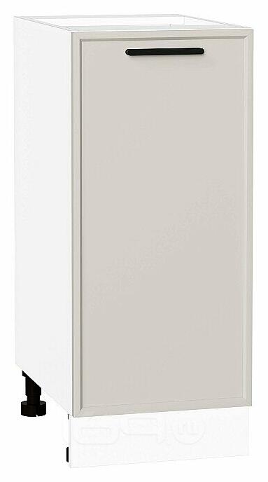 Шкаф нижний с 1-ой дверцей Фрейм Cream Silk Белый 816*350*484