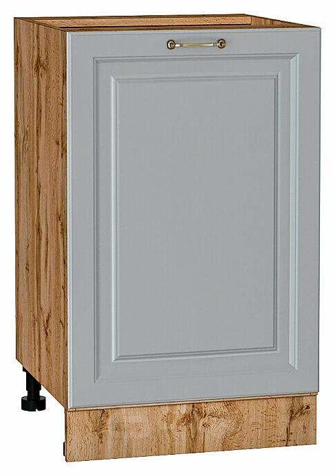 Шкаф нижний с 1-ой дверцей Ницца Графит/Дуб Вотан 816*500*478