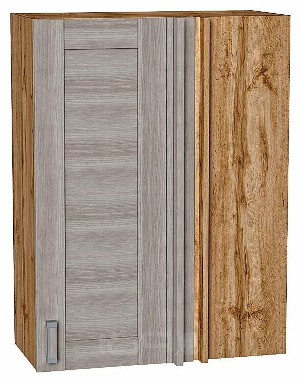 Шкаф верхний прямой угловой Лофт Cappuccino Veralinga Дуб Вотан 920*700*345