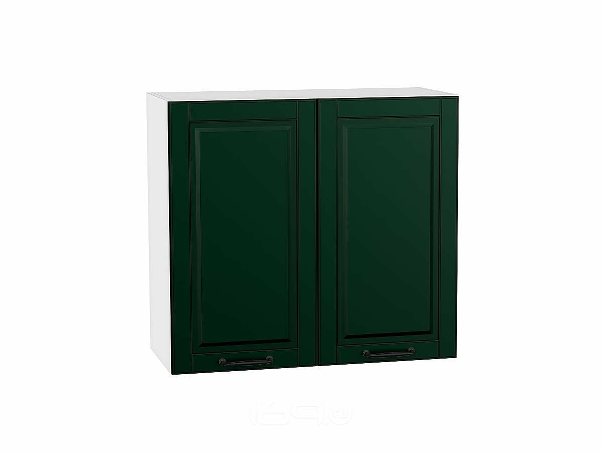 Шкаф верхний с 2-мя дверцами Дублин Special Green/Белый 716*800*318