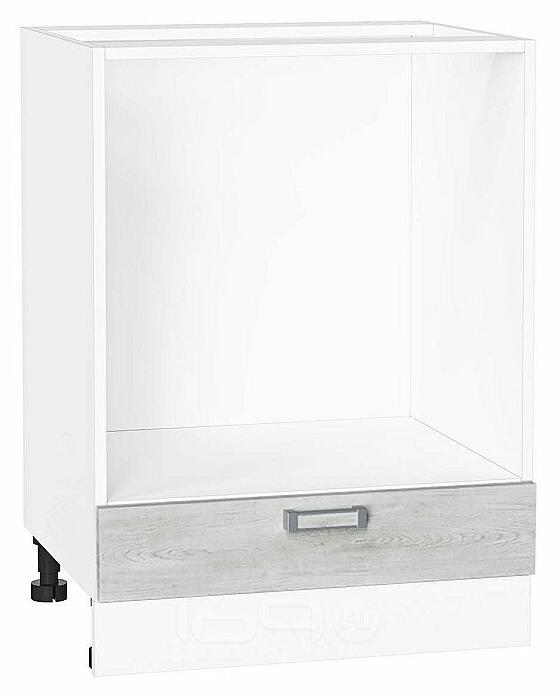 Шкаф нижний под духовку Лофт Nordic Oak/Белый 816*600*476