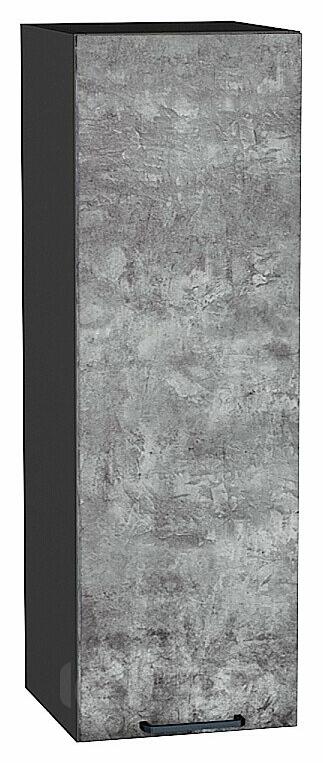 Шкаф верхний с 1-ой дверцей Флэт Temple Stone 2S/Graphite 920*300*318